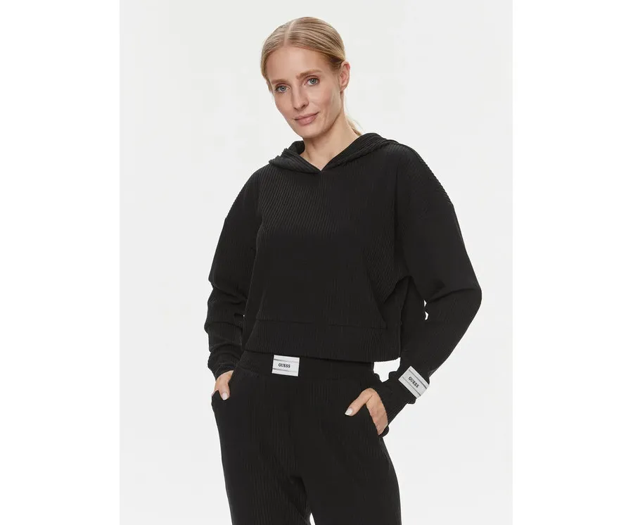 obrazek 1 Guess Bluza Aislin V4RQ00 KC2T0 Czarny Regular Fit