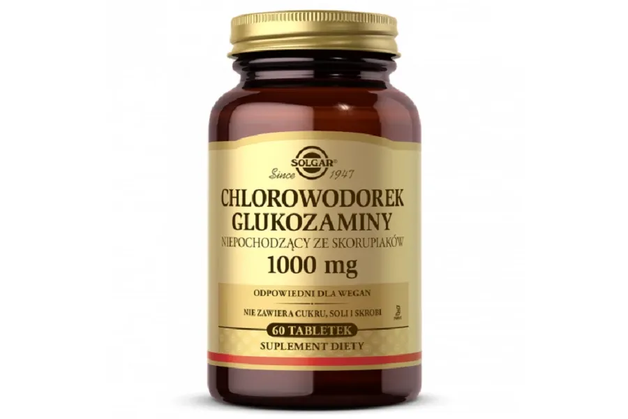obrazek 1 Solgar Chlorowodorek glukozaminy 1000 mg tabletki