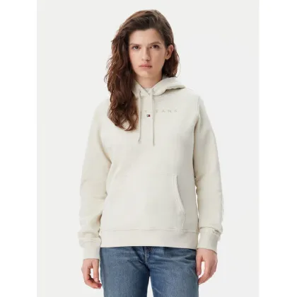 Zdjęcie Tommy Jeans Bluza Tonal Linear DW0DW20304 Beżowy Regular Fit