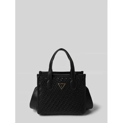 Zdjęcie Torba tote mini z detalami z logo model ‘SILVANA’