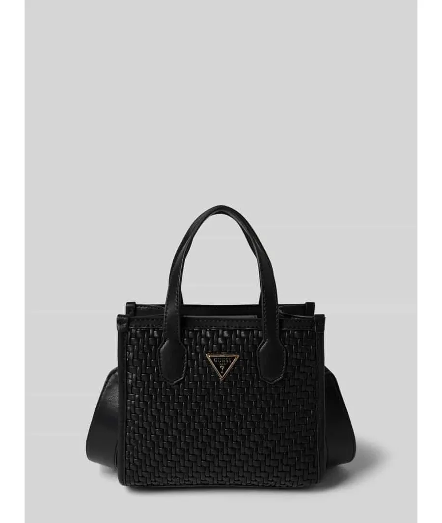 obrazek 1 Torba tote mini z detalami z logo model ‘SILVANA’