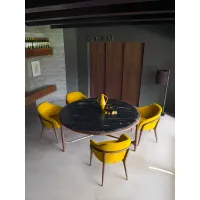 Picture Original round dining table from Italy, 180 cm - Ulivi Salotti