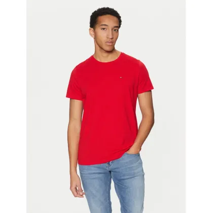 Zdjęcie Tommy Jeans T-Shirt DM0DM04411 Czerwony Slim Fit