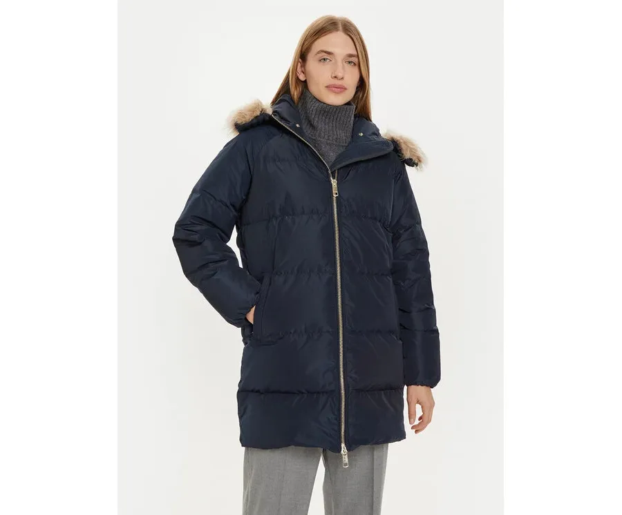 obrazek 1 Tommy Hilfiger Kurtka puchowa WW0WW42743 Granatowy Regular Fit