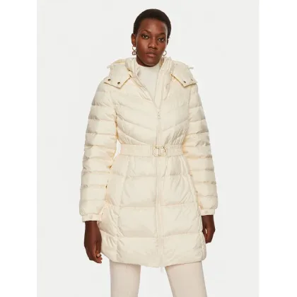 Zdjęcie TWINSET Kurtka puchowa 242TP2182 Beżowy Slim Fit