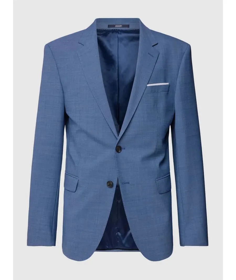 obrazek 1 Marynarka zapinana na dwa guziki o kroju slim fit z aplikacją model ‘Herby’