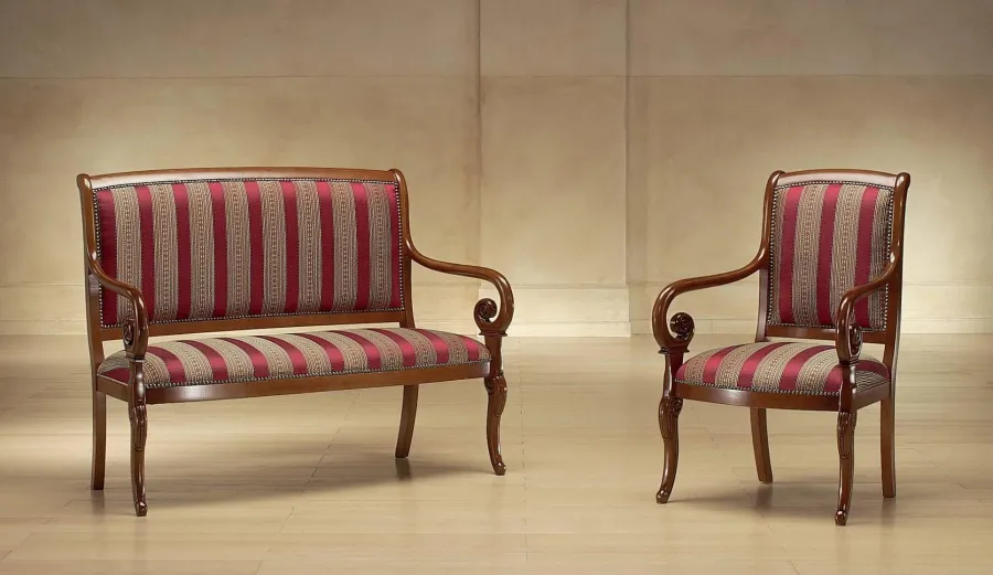 obrazek 1 Elitarna sofa i fotel w stylu francuskim – Morello Gianpaolo