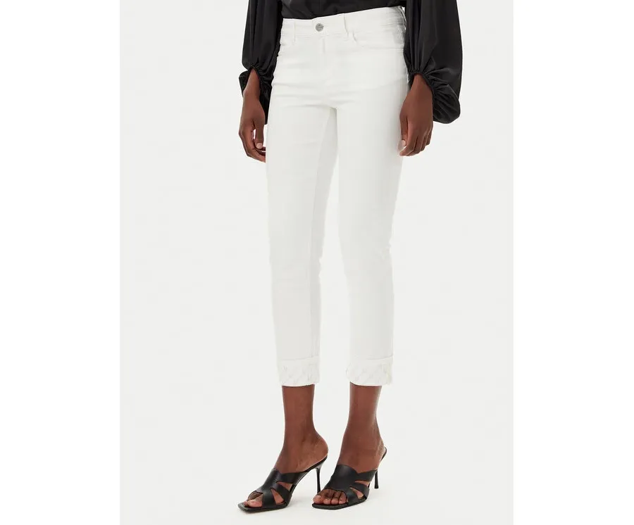 obrazek 1 Liu Jo Jeansy UA5006 T2594 Biały Regular Fit