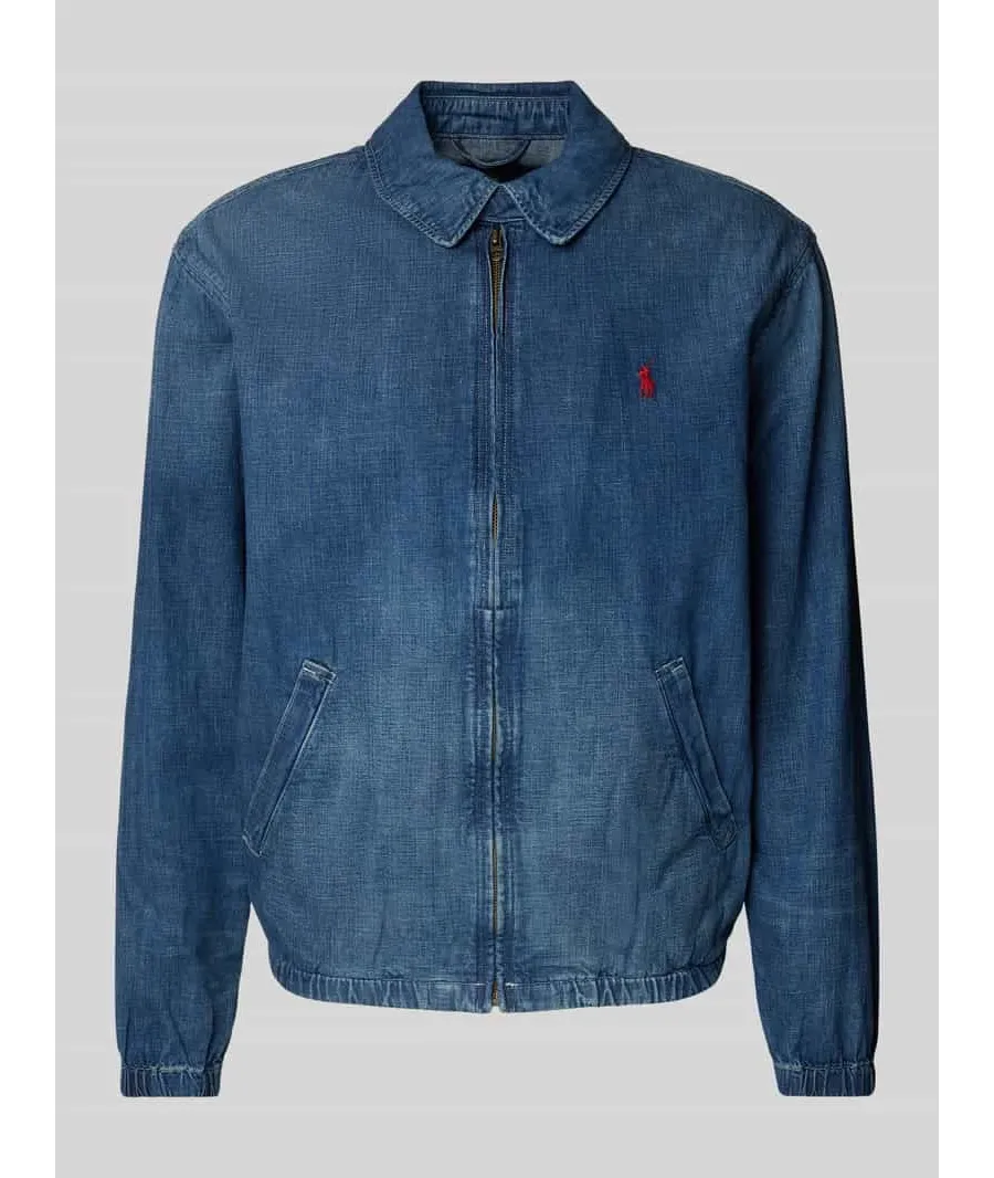 obrazek 1 Kurtka jeansowa z wyhaftowanym logo model 'BAYPORT'