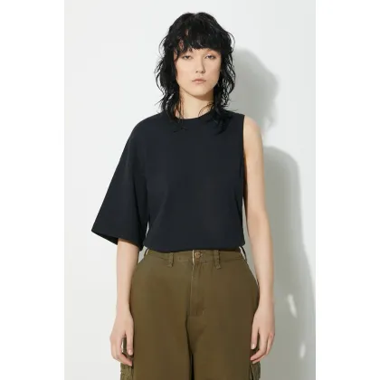 Zdjęcie Undercover t-shirt bawełniany Tee damski kolor czarny UC1D1806