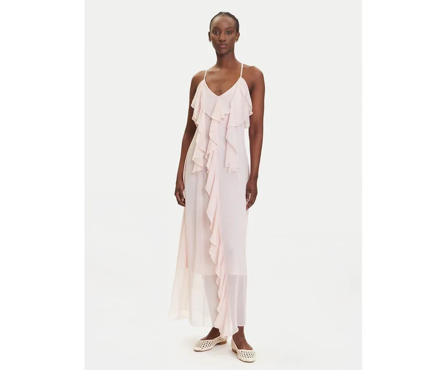 obrazek 1 Vero Moda Sukienka wieczorowa Camille 10336405 Różowy Regular Fit