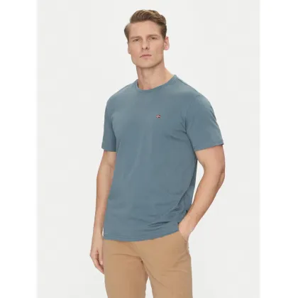 Zdjęcie Napapijri T-Shirt Salis NP0A4H8D Szary Regular Fit