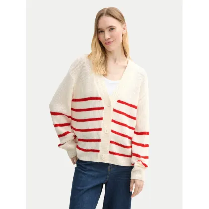 Zdjęcie Tom Tailor Denim Kardigan 1043311 Beżowy Regular Fit