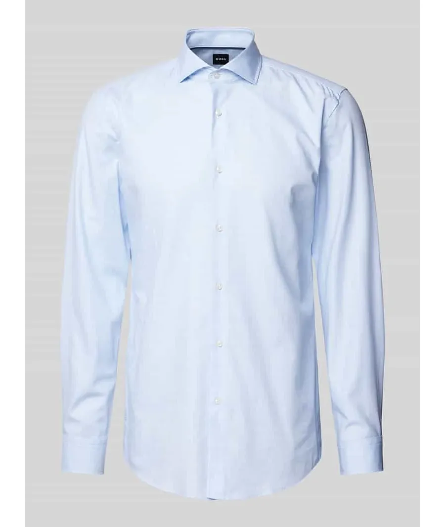 obrazek 1 Koszula biznesowa o kroju slim fit z kołnierzykiem typu cutaway