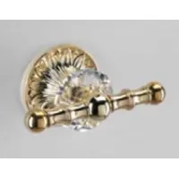 Picture Polished gold-plated brass hanger with Swarovski crystal - Il Paralume Marina
