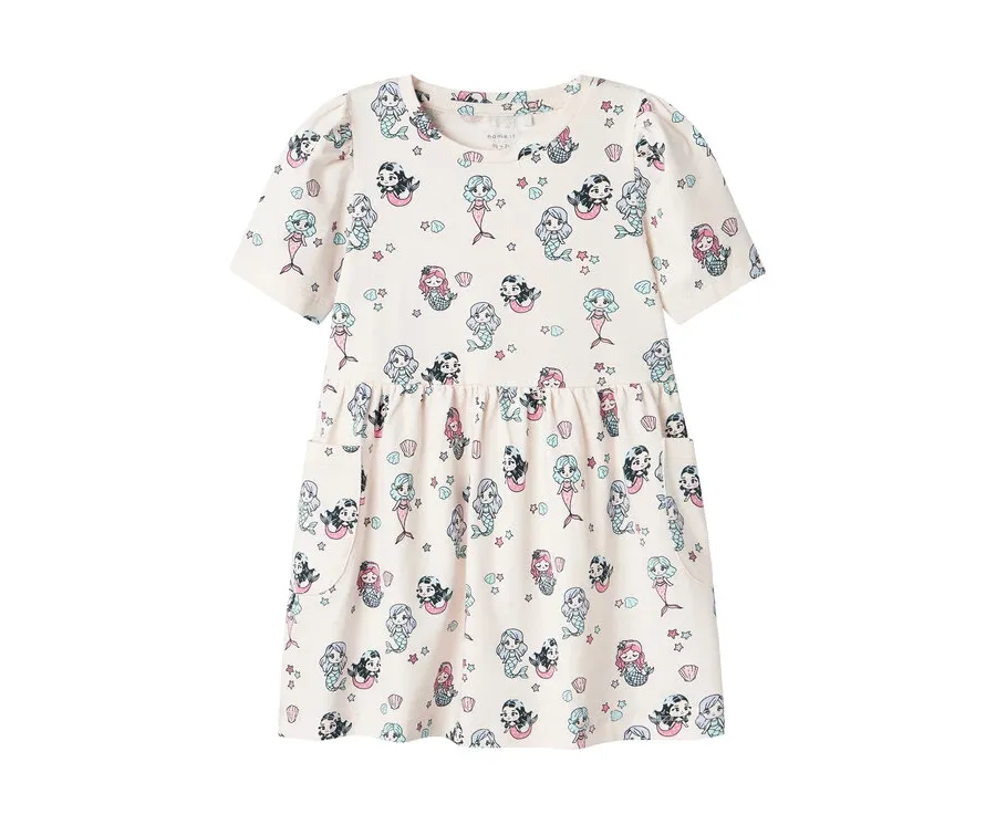 obrazek 1 NAME IT Sukienka codzienna Fenja 13238062 Różowy Regular Fit