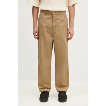 Zdjęcie Carhartt WIP spodnie Midland Single Knee Pant męskie kolor zielony proste I033753.8Y01
