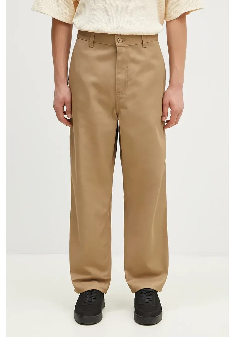 obrazek 1 Carhartt WIP spodnie Midland Single Knee Pant męskie kolor zielony proste I033753.8Y01