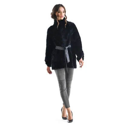 Picture Wonderful short mink fur coat - A&A Vesa