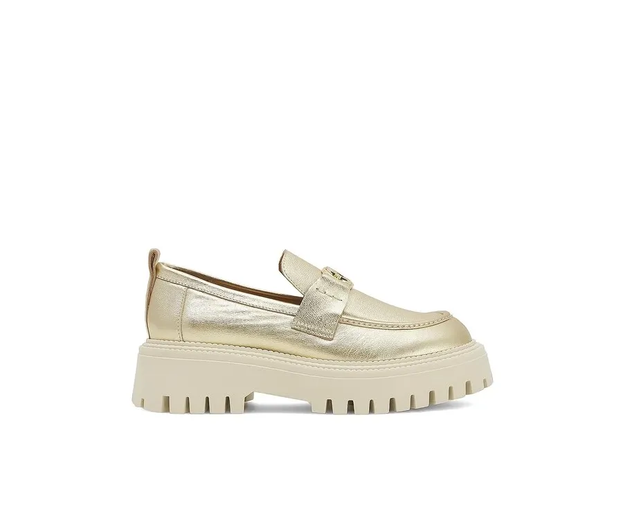 obrazek 1 Eva Minge Loafersy SARAH-8049 Złoty