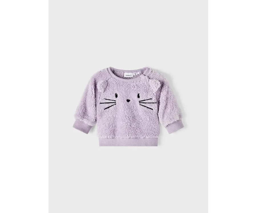 obrazek 1 NAME IT Bluza 13210053 Fioletowy Regular Fit