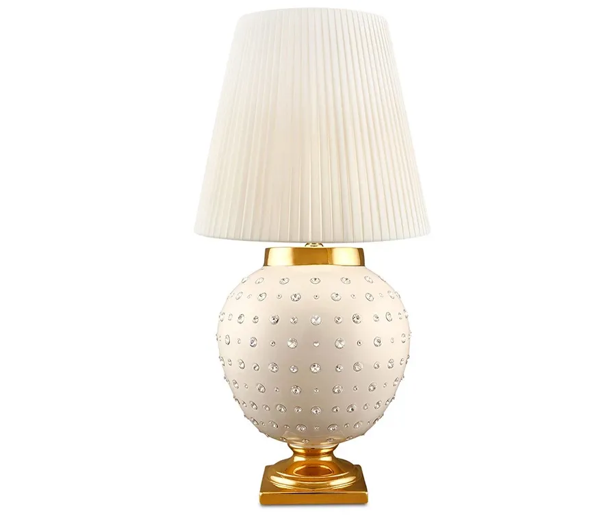 obrazek 2 Ceramiczna lampa z kryształami - 3 modele