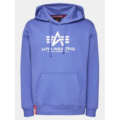 Zdjęcie Alpha Industries Bluza Basic 178312 Fioletowy Regular Fit