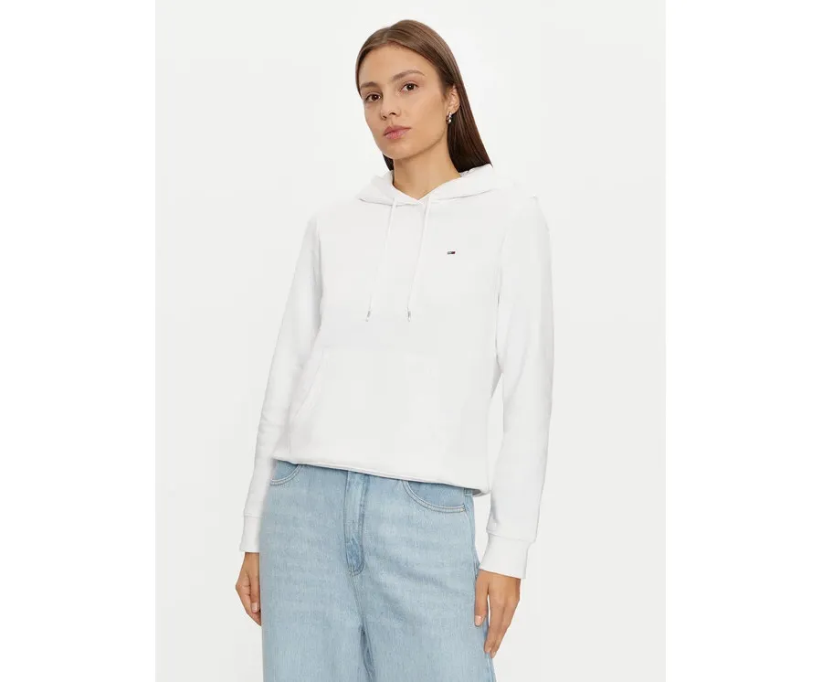 obrazek 1 Tommy Jeans Bluza DW0DW19958 Biały Regular Fit