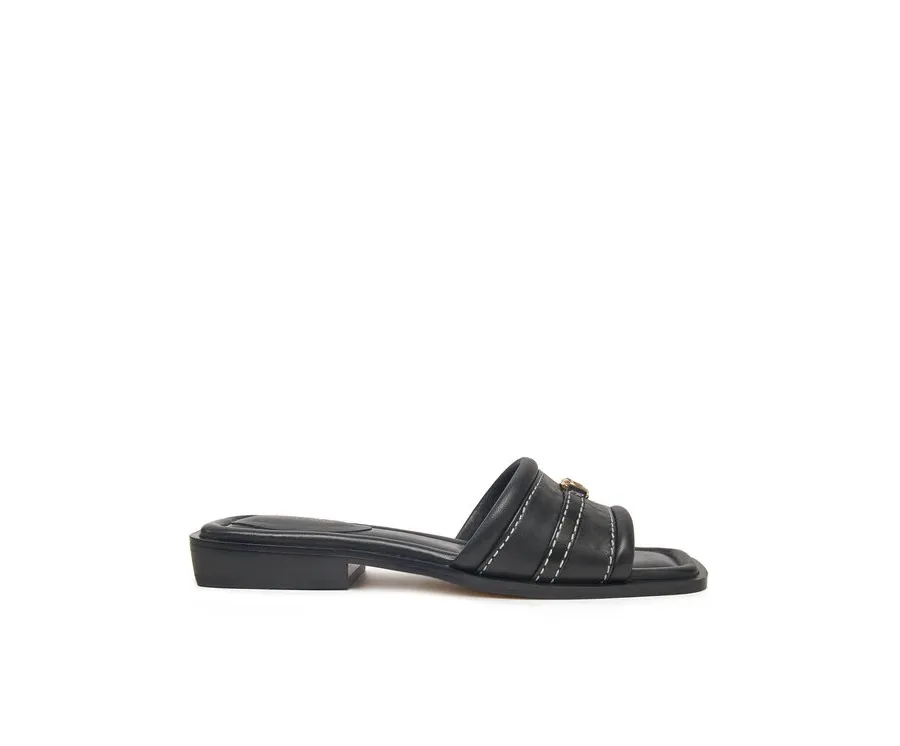 obrazek 1 Michael Kors Klapki Mandy Slide 40R5MAFS2L Czarny