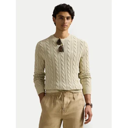 Zdjęcie Polo Ralph Lauren Sweter 710965867001 Beżowy Regular Fit
