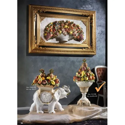 Zdjęcie Ceramiczna piramida z owoców