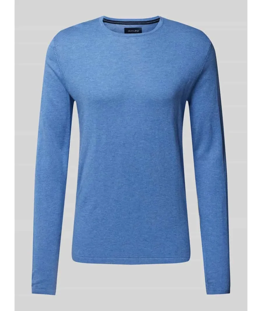 obrazek 1 Sweter z dekoltem okrągłym