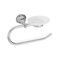 Picture Prestigious towel rack with soap holder for the bathroom - Stilhaus