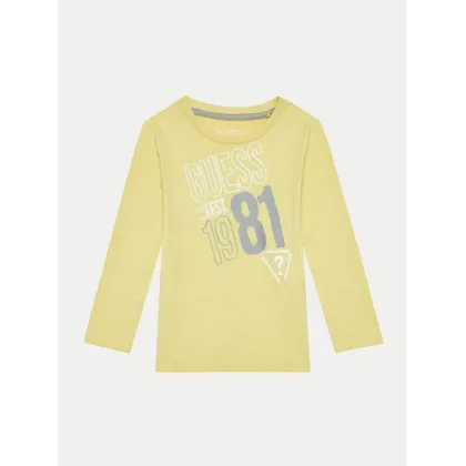 Zdjęcie Guess Bluzka N4BI18 I3Z14 Żółty Regular Fit