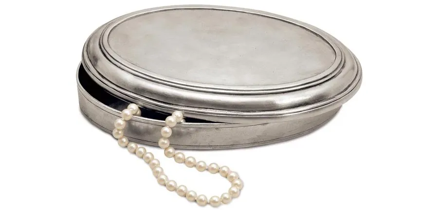 obrazek 1 Eleganckie pudełko Cosi Tabellini wykonane z pewteru