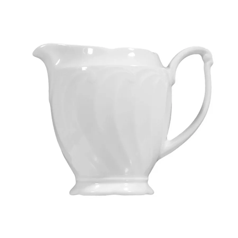 obrazek 2 Piękny porcelanowy mały dzbanuszek do mleka o klasycznym wzornictwie - Seltmann Weiden