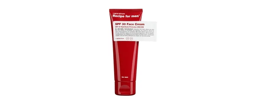 obrazek 1 Recipe for Men SPF 30 Face Cream Krem do twarzy 75 ml