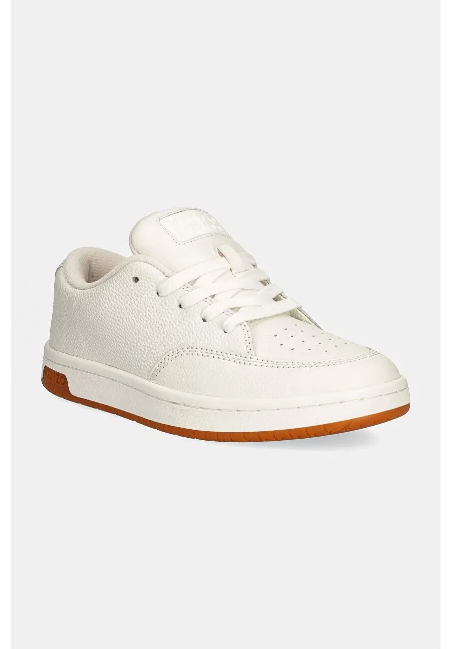 obrazek 1 Kenzo sneakersy skórzane Dome Low Top Sneakers kolor biały FD62SN061L53.02