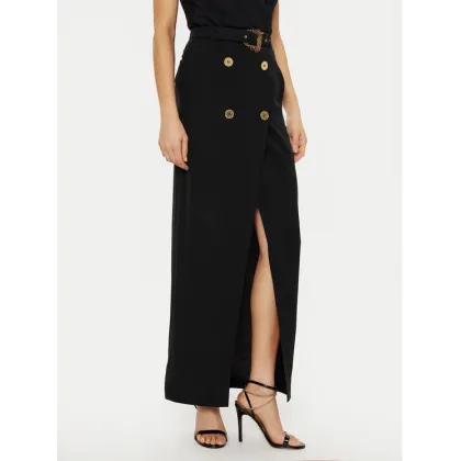 Zdjęcie Versace Jeans Couture Spódnica maxi 78HAE802 N0432 Czarny Regular Fit