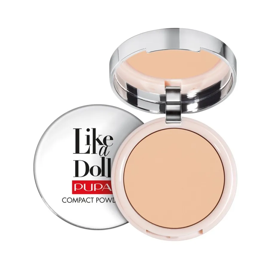 obrazek 1 Pupa Like A Doll Puder prasowany, 03 Natural Beige 10 g