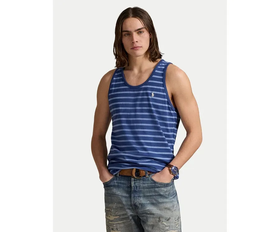 obrazek 1 Polo Ralph Lauren Tank top 710970699002 Niebieski Classic Fit