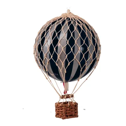 Zdjęcie Srebrno-czarny balon dekoracyjny