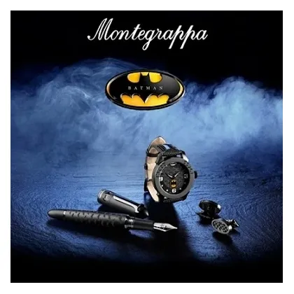 Zdjęcie Zestaw Pióro Wieczne/Zegarek/ Spinki BATMAN Montegrappa