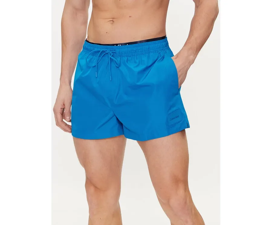 obrazek 1 Calvin Klein Swimwear Szorty kąpielowe KM0KM00947 Niebieski Regular Fit