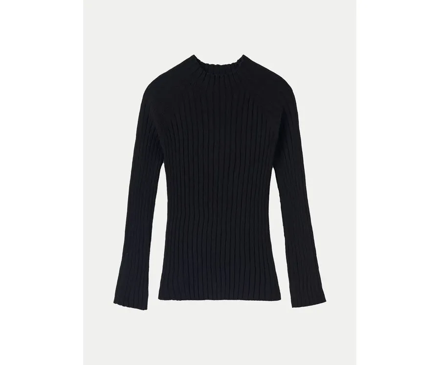 obrazek 1 Mayoral Bluzka 7001 Czarny Regular Fit