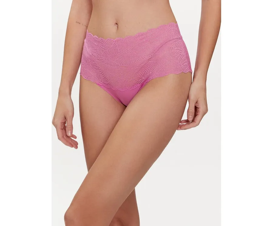 obrazek 1 Chantelle Figi klasyczne z wysokim stanem Soft Stretch C11G80 Różowy