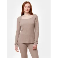 Zdjęcie Triumph Koszulka piżamowa Thermal MyWear Top LSL 10216551 Beżowy Regular Fit
