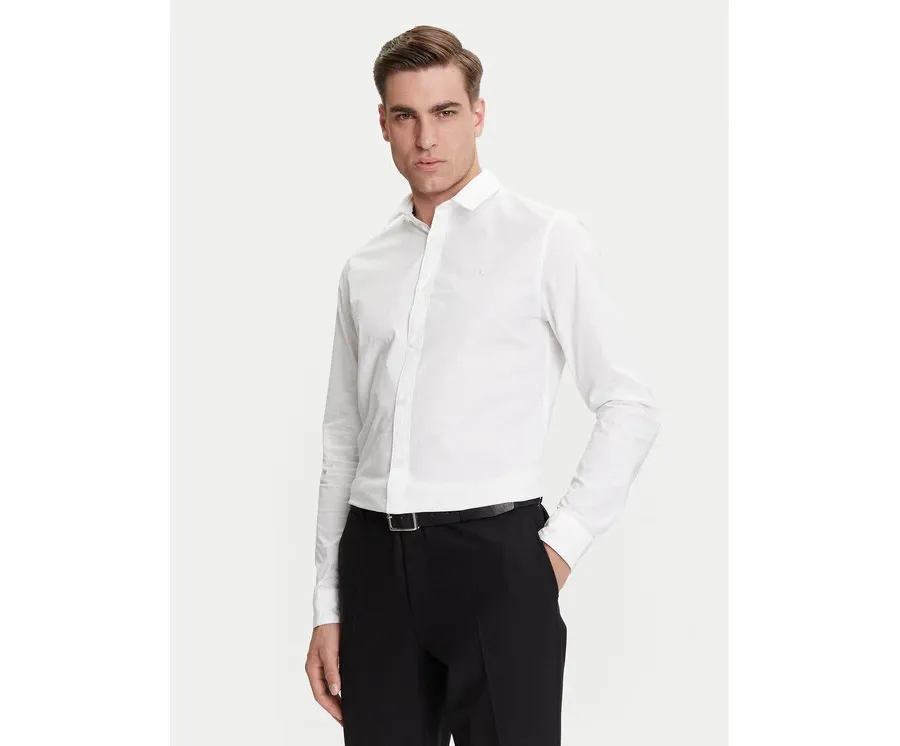 obrazek 1 Calvin Klein Jeans Koszula J30J324614 Biały Slim Fit