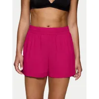 Zdjęcie Triumph Szorty materiałowe Beach MyWear 10222167 Różowy Regular Fit
