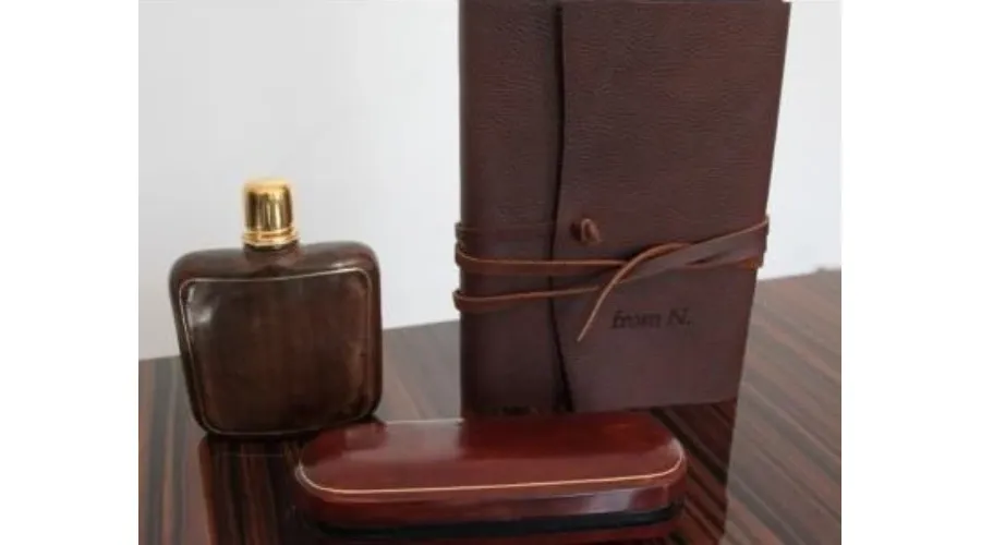 picture 2 Luxurious, leather glasses case